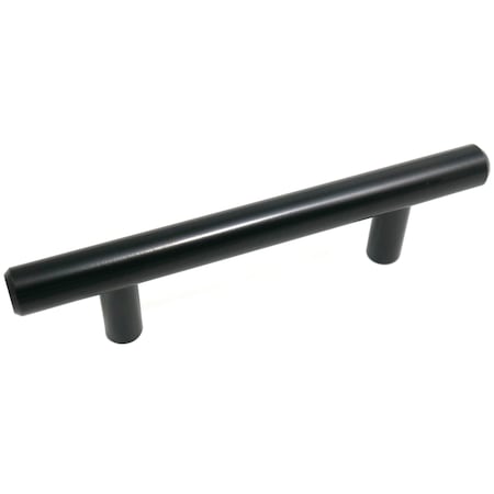 Laurey Steel T-Bar Pull, Matte Black, 3" 87020